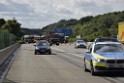 Schwerer LKW VU PKlemm A 4 Rich Olpe auf der Rodenkirchener Bruecke P302